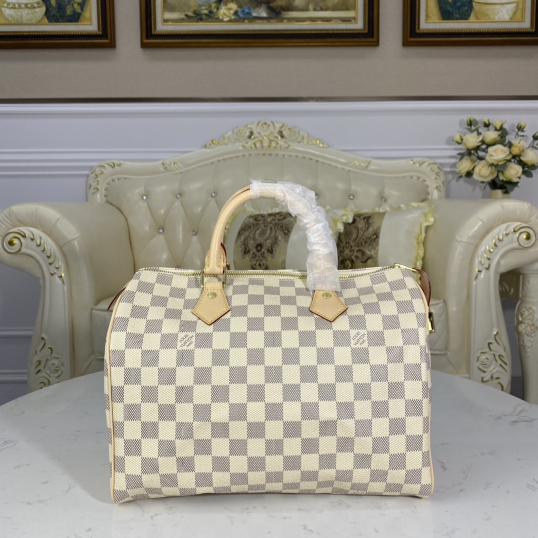 Louis Vuitton SPEEDY BANDOULIERE 30 Damier Ebene Handbag N41370 